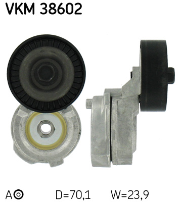 SKF Feszítőkar, hosszbordásszíj VKM38602_SKF